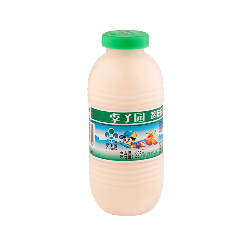 荔枝风味乳饮料，单瓶净含量225ml